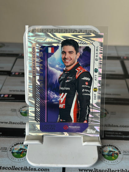 Topps 2025 Turbo Attax - Limited edition Amethyst - Esteban Ocon “LE10”