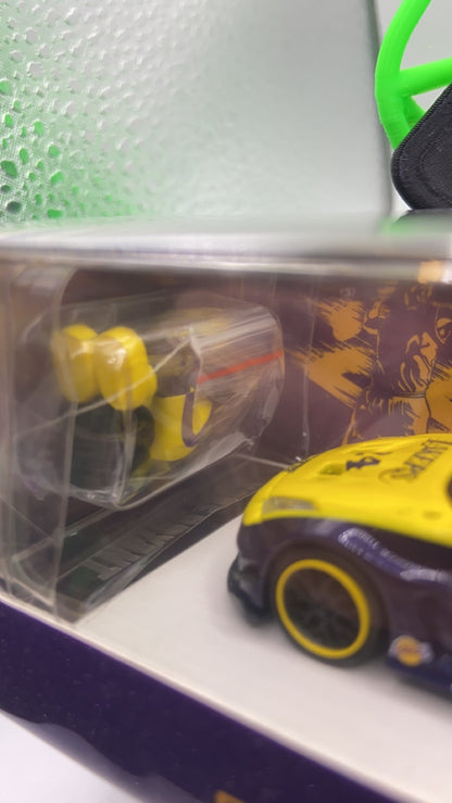 SOMODEL - Nissan Skyline GTR R35 - Kobe Bryant edition (with figure)