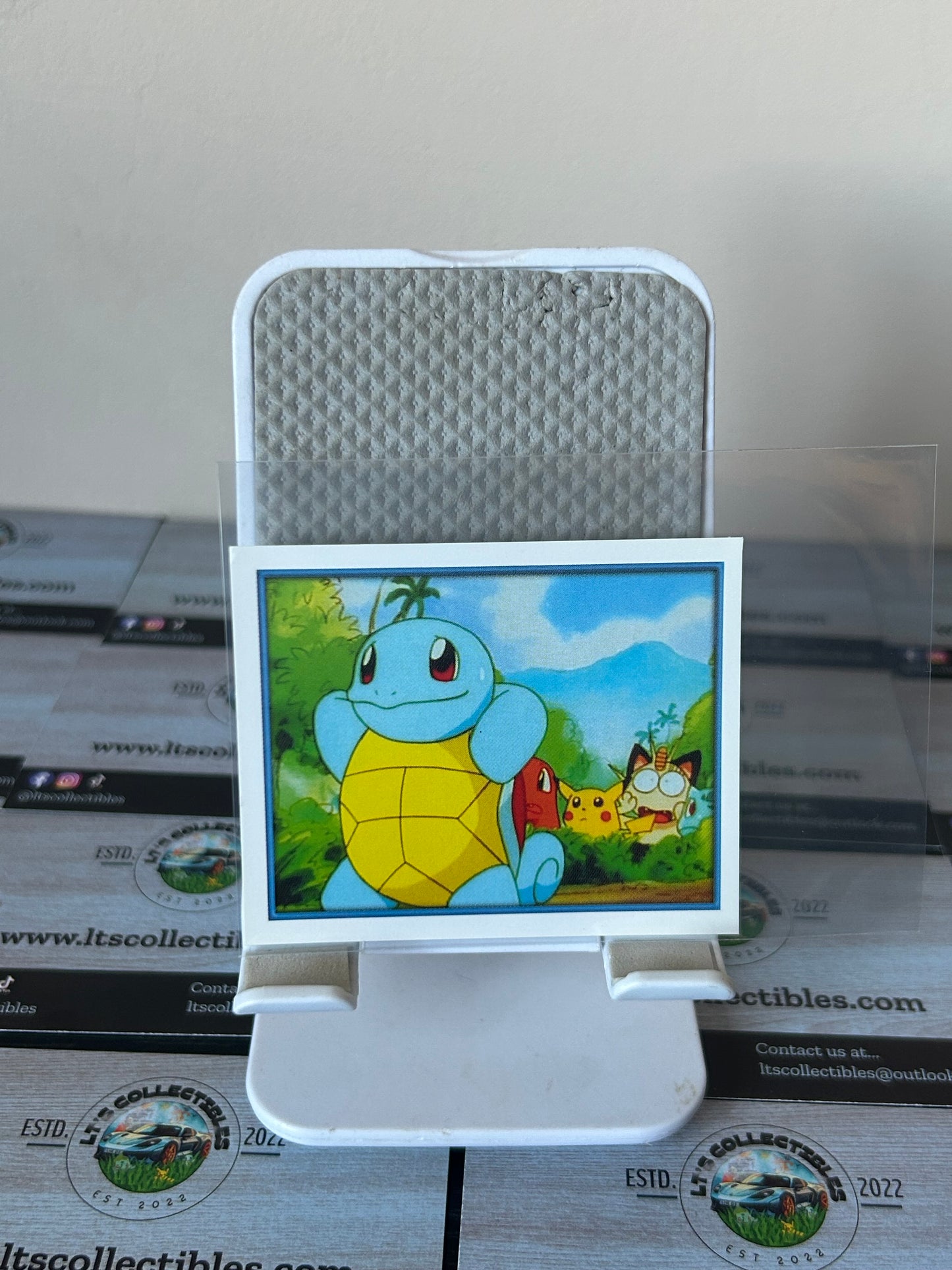 2000 Merlin Pokemon Sticker Cards Series 2 - Squirtle #141
