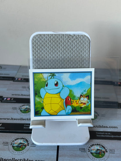 2000 Merlin Pokemon Sticker Cards Series 2 - Squirtle #141