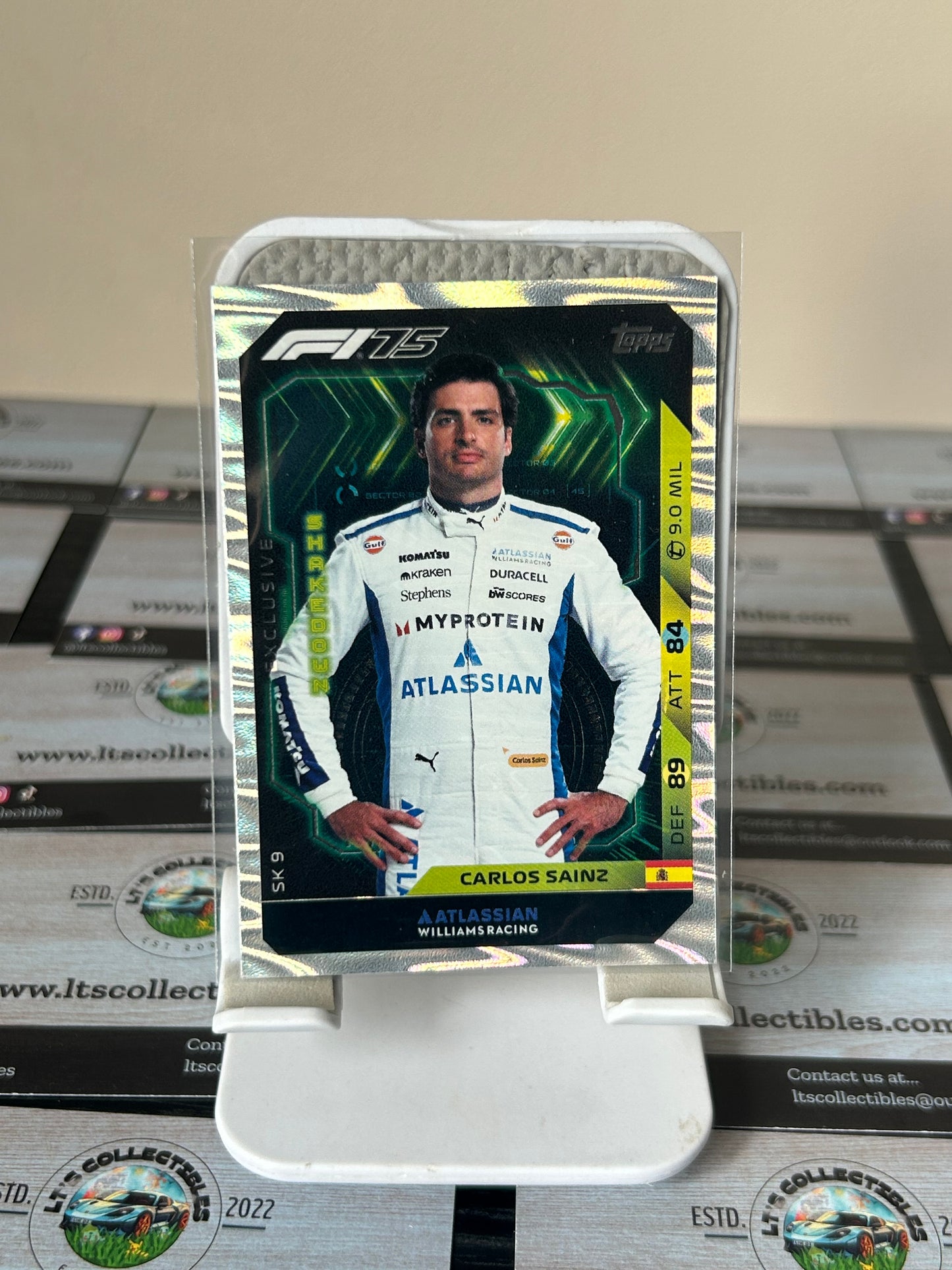 2025 Topps Turbo Attax F1 Shakedown - Carlos Sainz