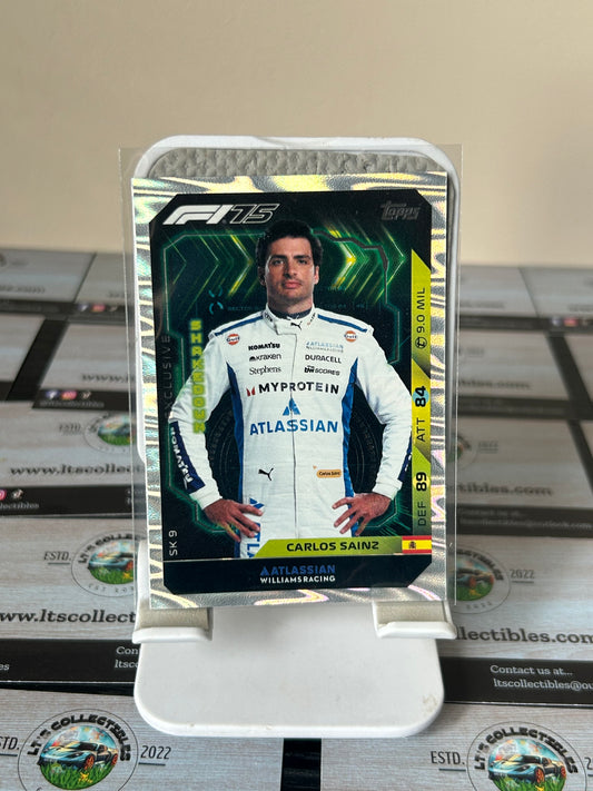 2025 Topps Turbo Attax F1 Shakedown - Carlos Sainz