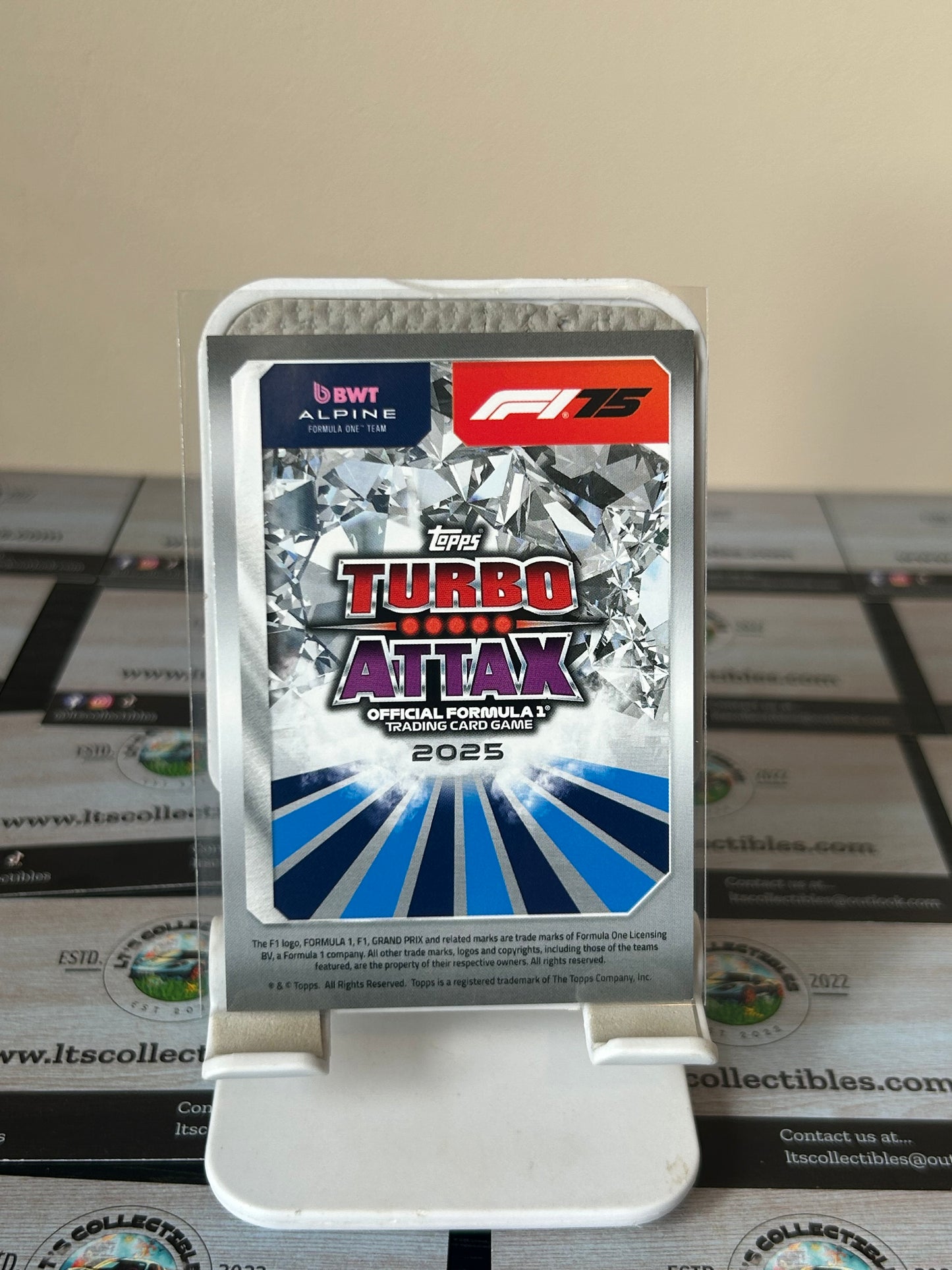 2025 Topps Turbo Attax Formula 1 Limited Edition Opal Jack Doohan