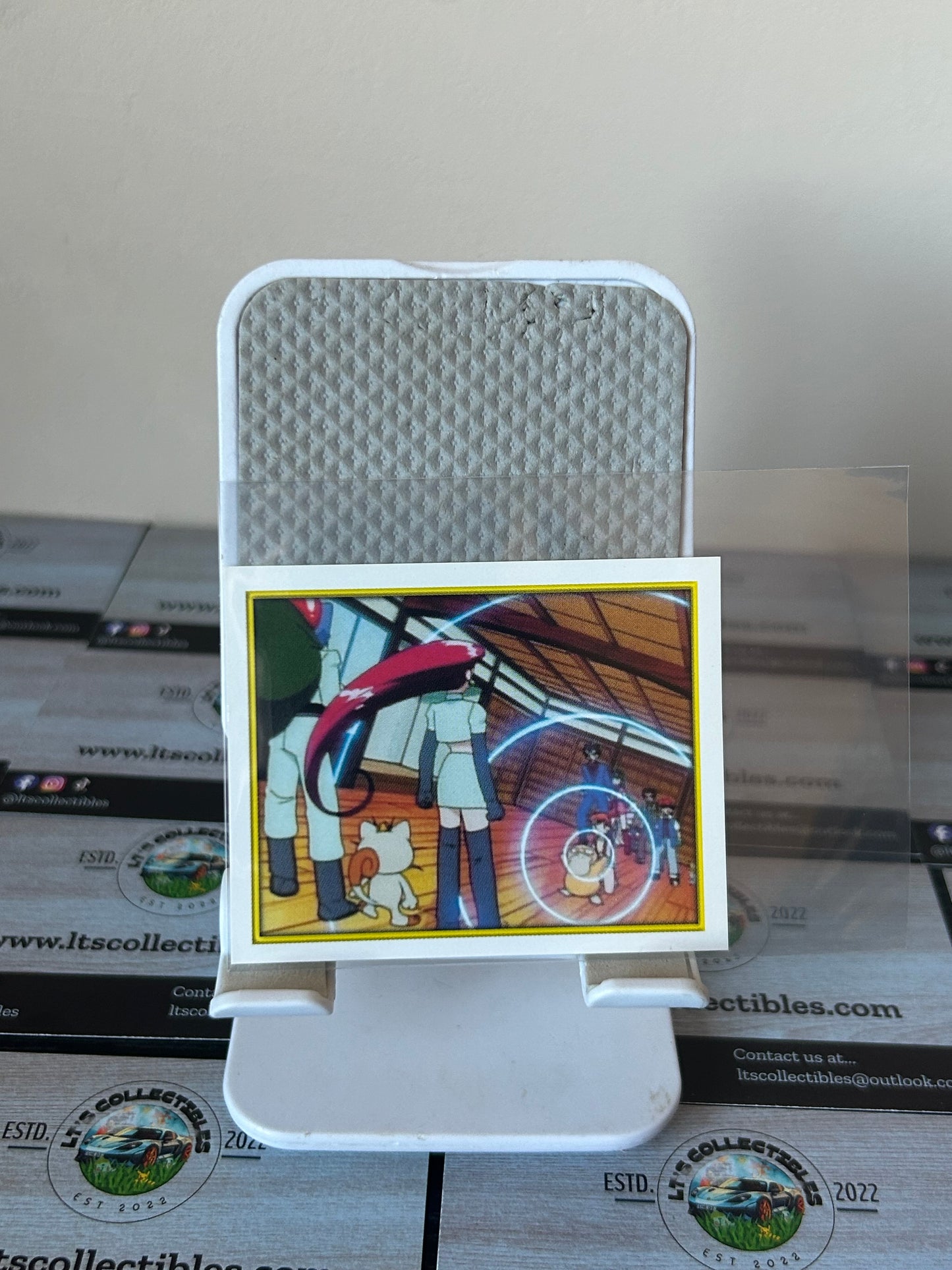 2000 Merlin Pokemon Sticker Cards Series 2 - Team Rocket #156