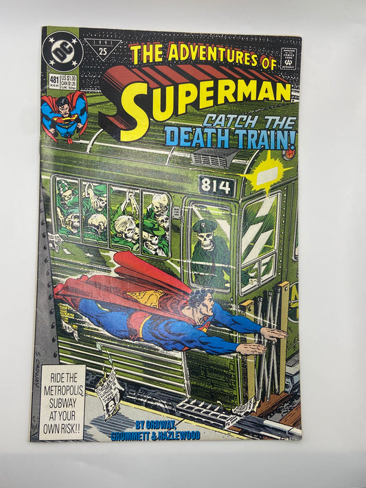 DC Comics - The adventures of Superman #481