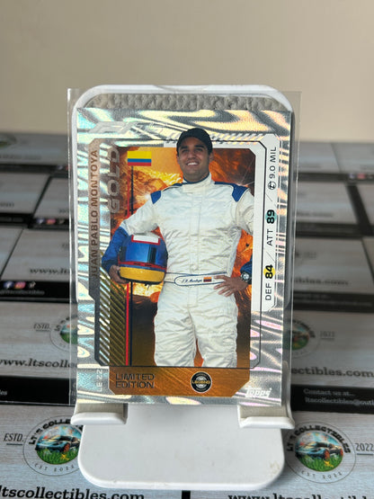 Topps 2025 Turbo Attax - Limited edition Gold - Juan Pablo Montoya “LE22”