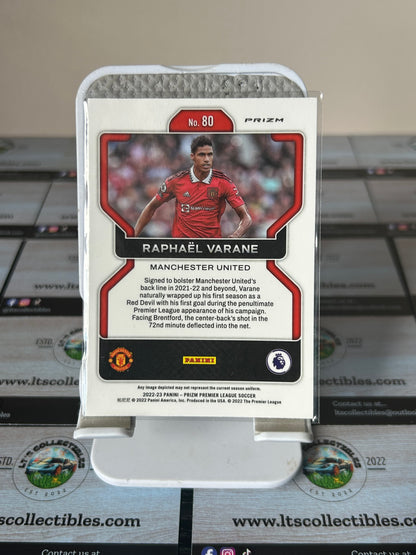 2022-23 Panini Prizm Premier League - Raphael Varane - Manchester United