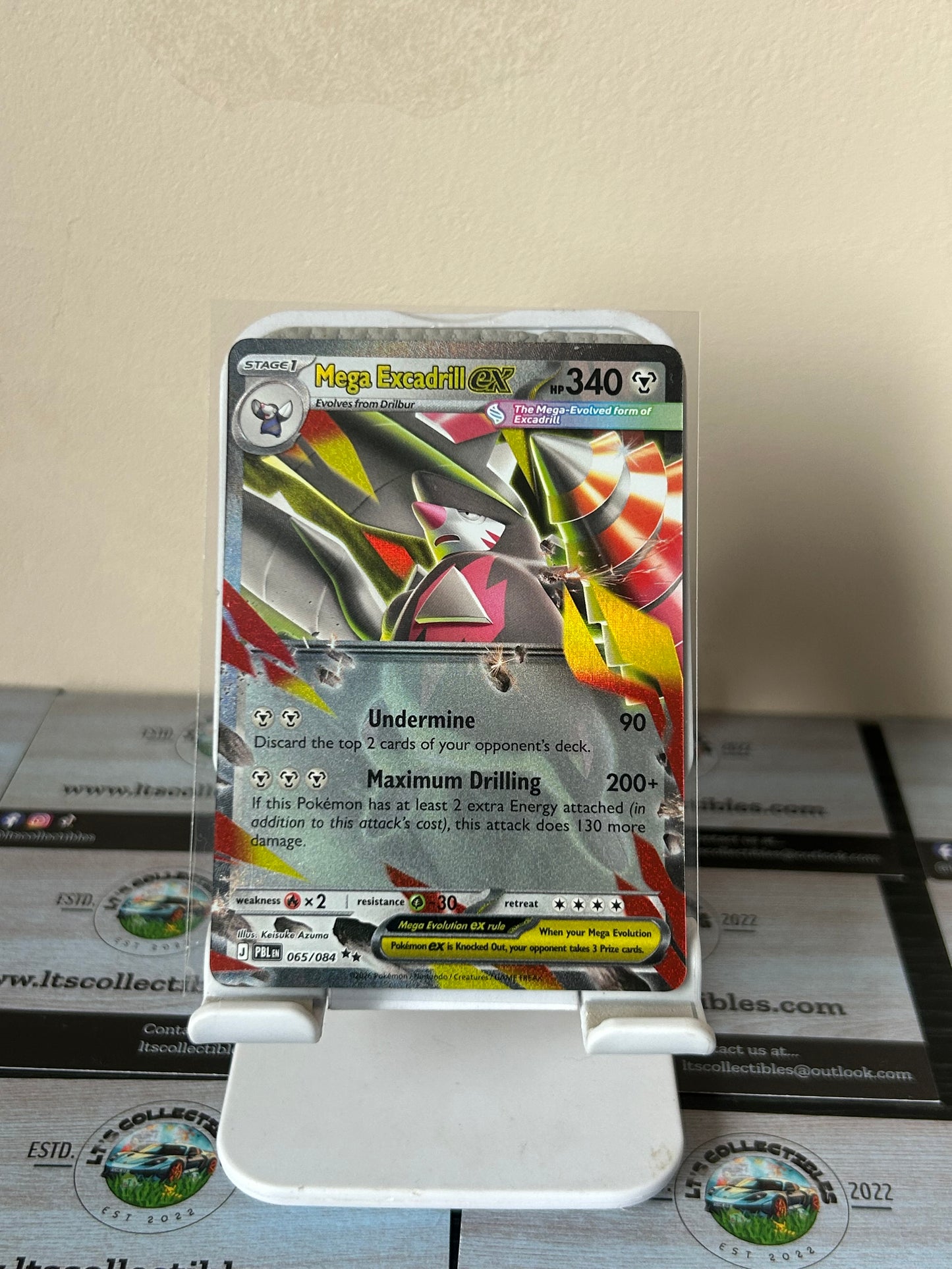Pokémon - Mega Excadrill EX (065/084)