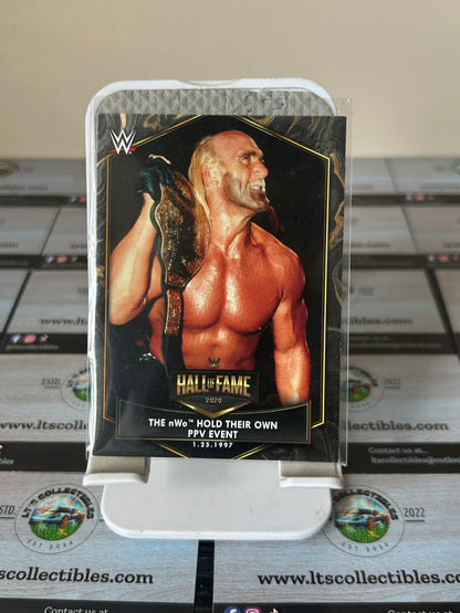 2021 Topps WWE Wrestling Hall of Fame Tribute #HOF-6 - Hulk Hogan - The nWo