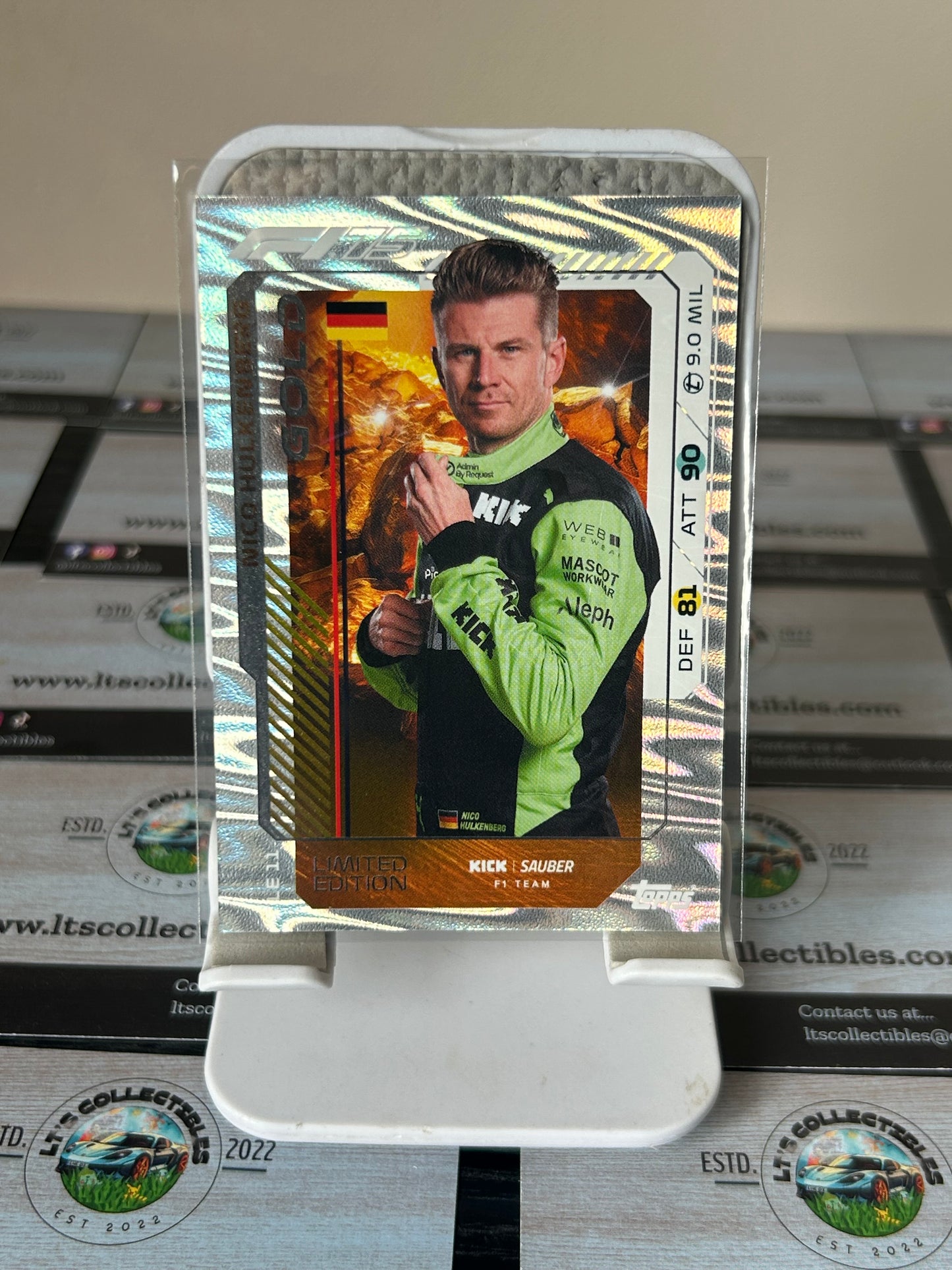 2025 Topps F1 Turbo Attax - Nico Hulkenberg - GOLD - LE11