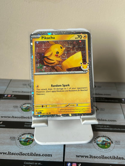 Pokémon 2026 Pokemon day - Pikachu Holo (051/162) Stamped
