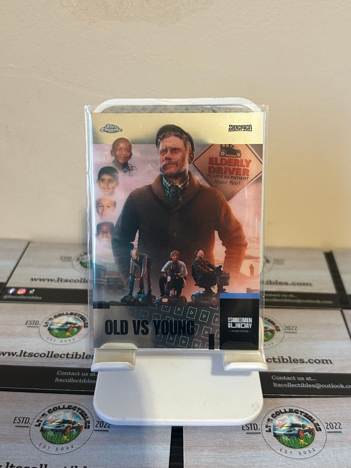 2023 Topps chrome x Sidemen - Old V Young #11