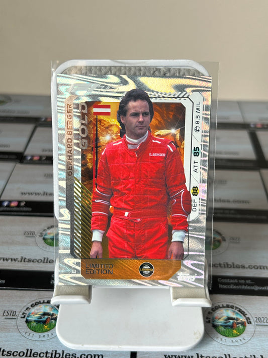 Topps 2025 Turbo Attax - Limited edition Gold - Gerhard Berger “LE21”