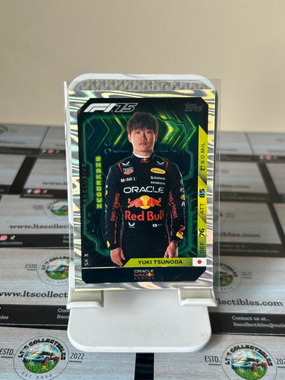 2025 Topps Turbo Attax Formula 1 F1 Yuki Tsunoda #SK3 Shakedown Exclusive