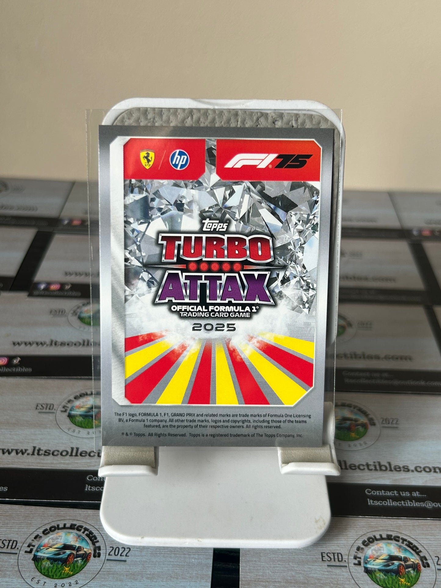 2025 Topps F1 Turbo Attax - Charles Leclerc Limited Edition Ruby