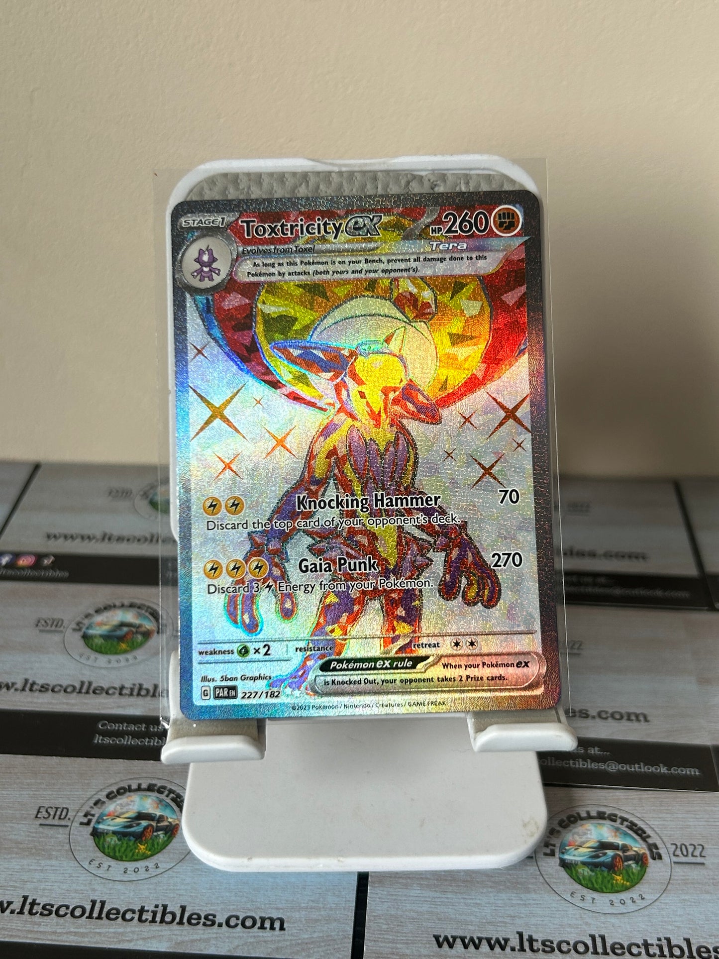 Pokémon - Toxtricity EX (227/182)