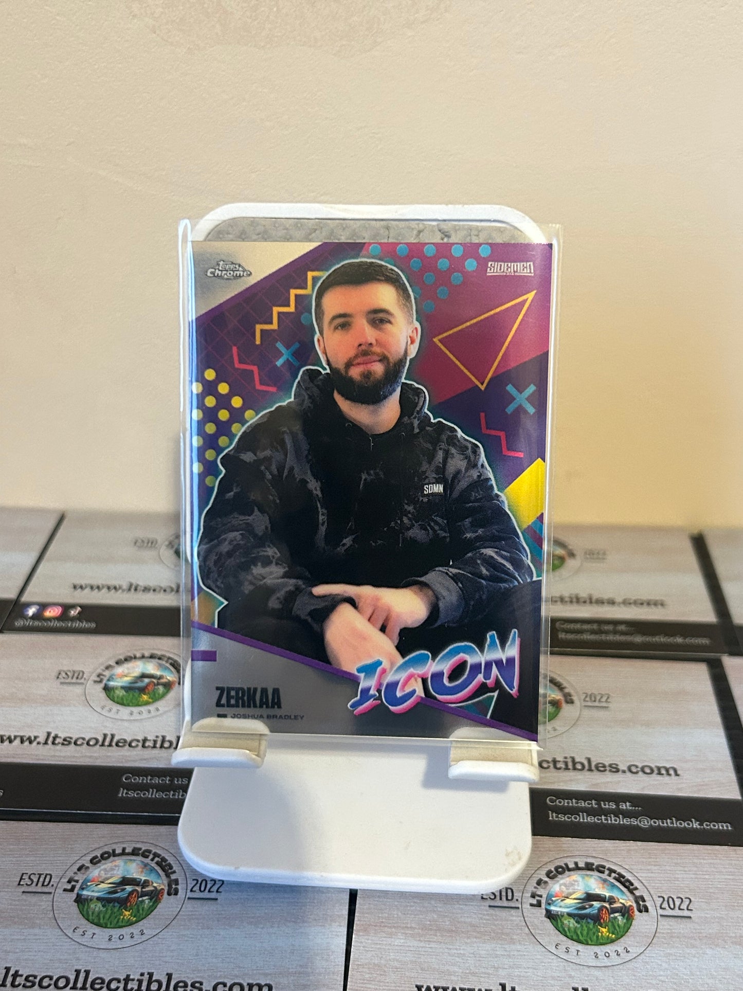 2023 Topps chrome x Sidemen - Zerkaa ICON #IC2