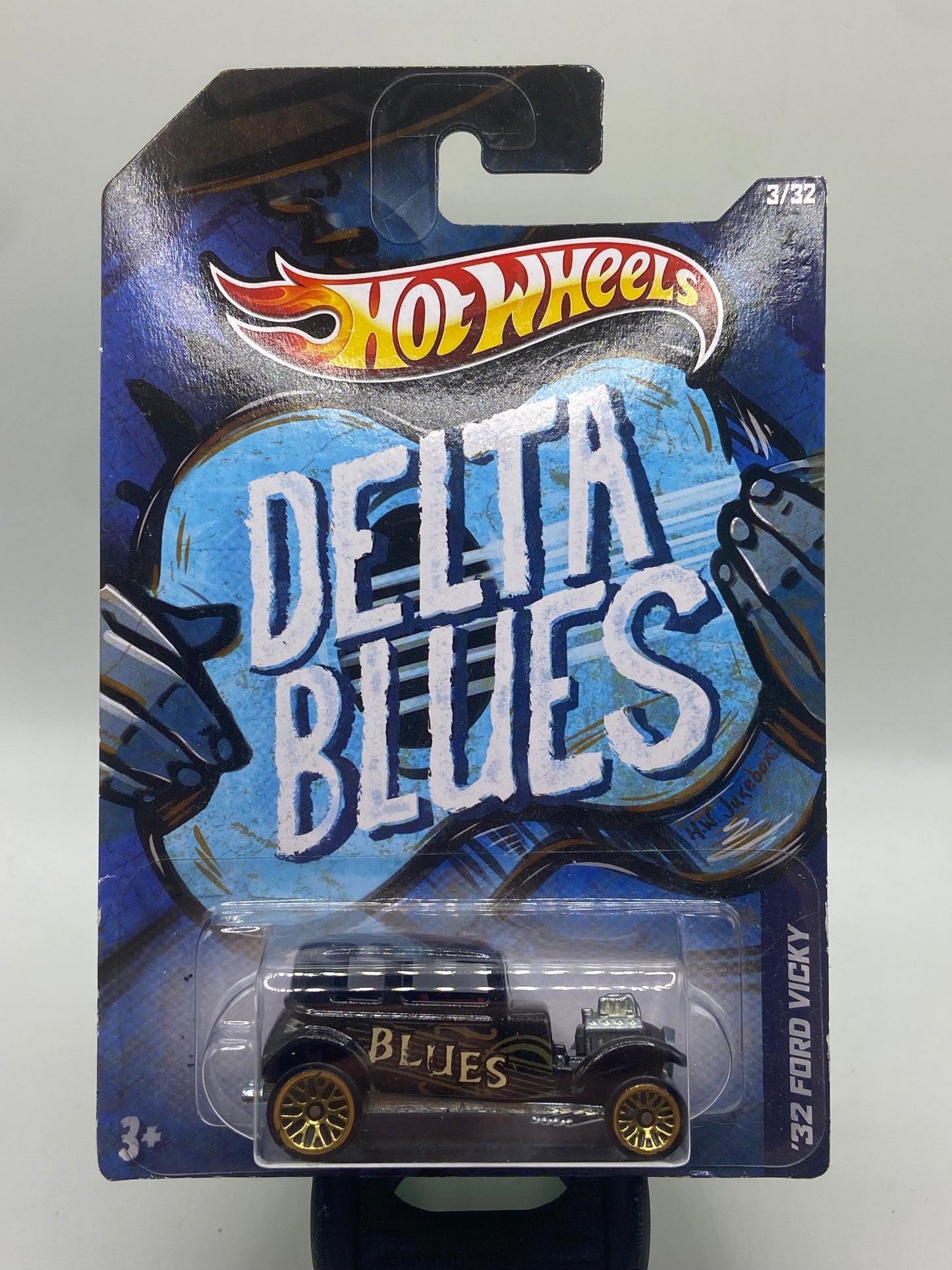 HotWheels Mainline - Delta Blues ‘32 Ford Vicky