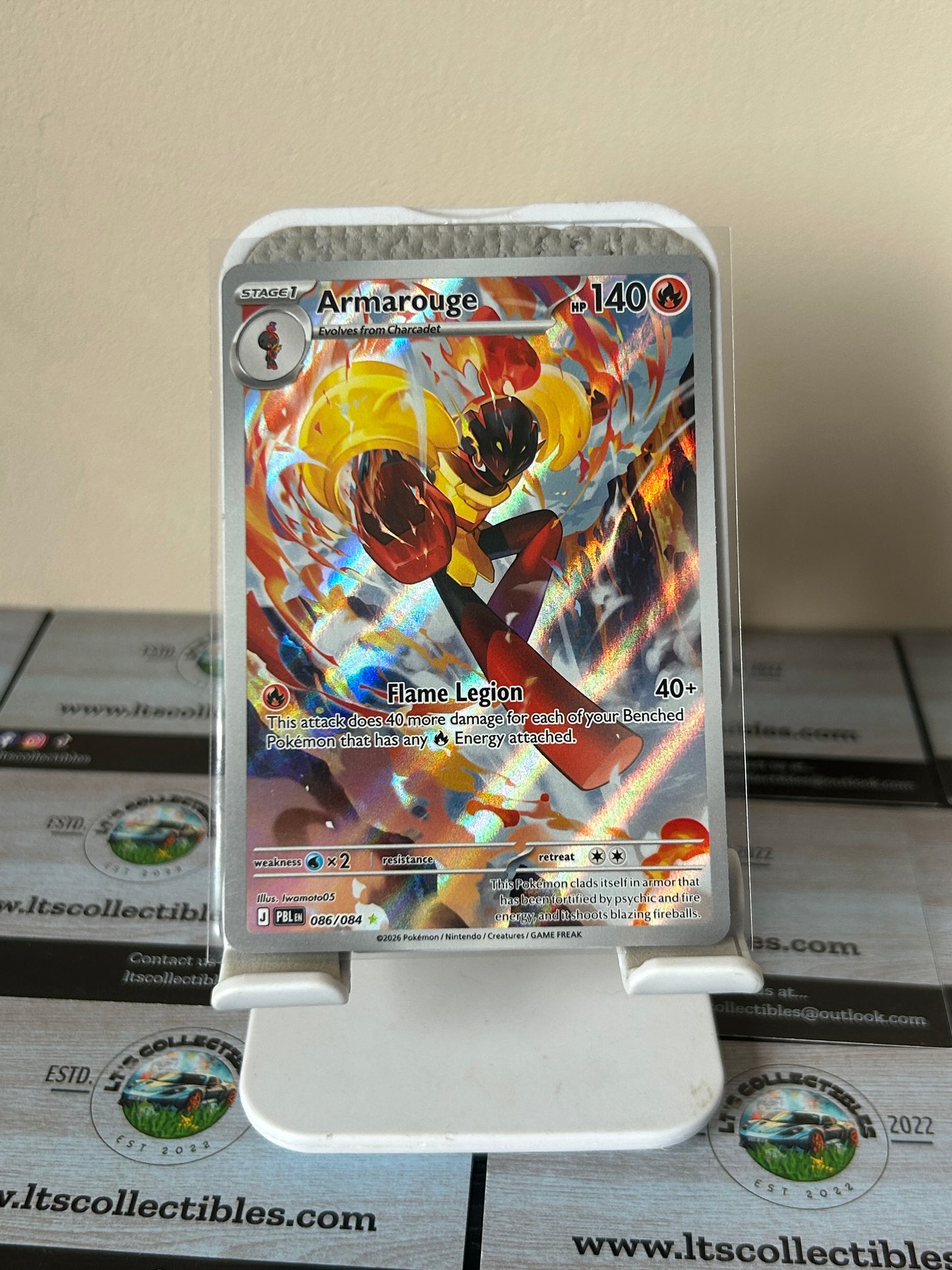 Pokémon - Armarouge (086/084) Full art