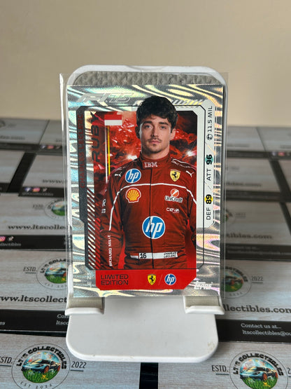 2025 Topps F1 Turbo Attax - Charles Leclerc Limited Edition Ruby