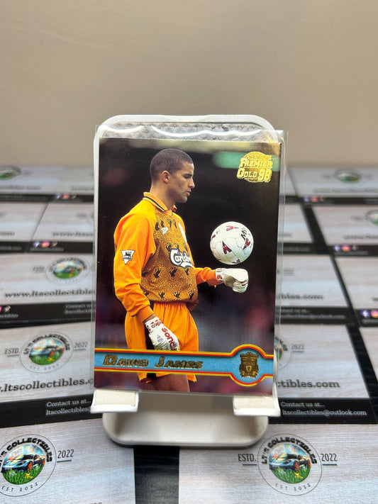 Merlin Premier Gold 98 David James Liverpool #98