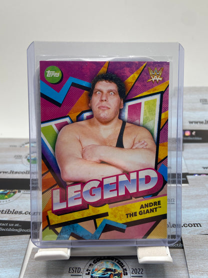 Wwe topps 2021 slam attax legends - Andre the giant