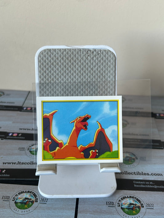 2000 Merlin Pokemon Sticker Cards Series 2 Charizard #122