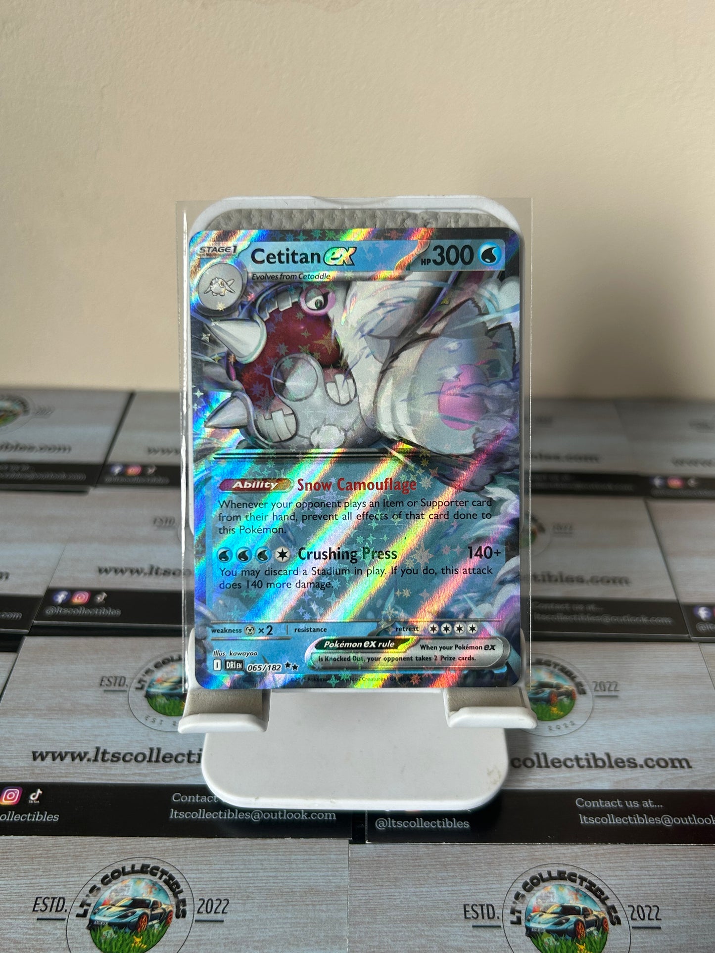 Pokémon - Cetitan EX (065/182)