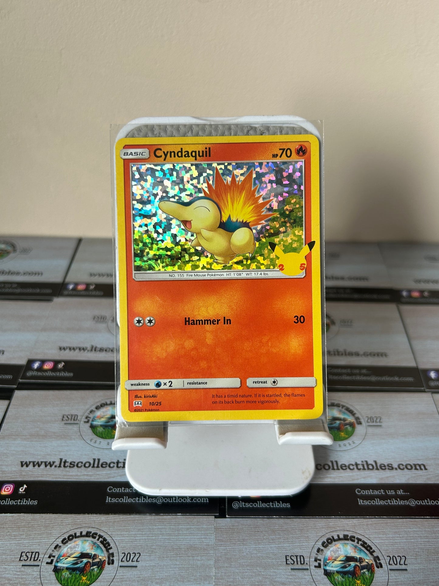 Pokemon 2021 McDonald’s - Cyndaquil Holo (10/25)