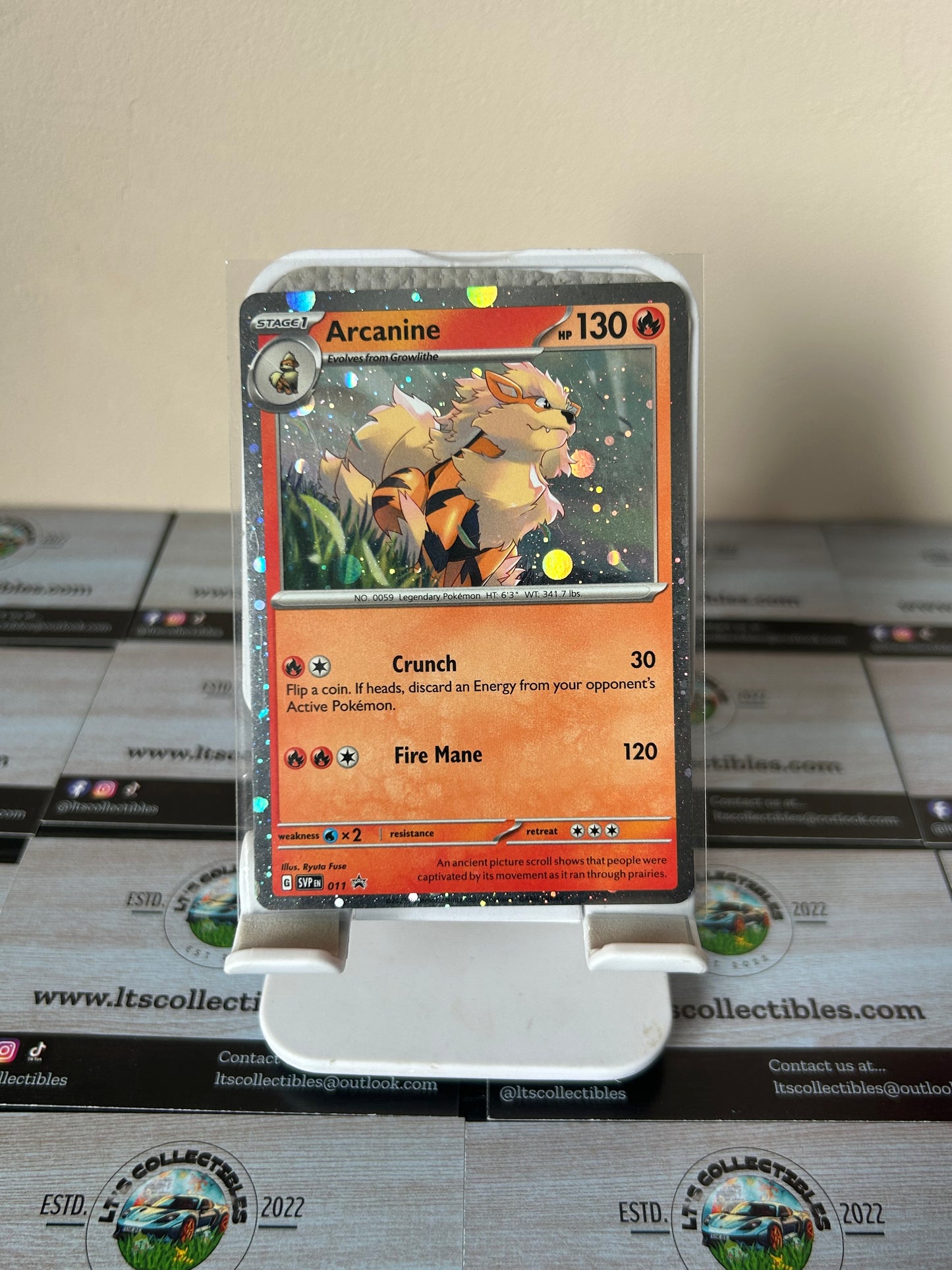 Pokemon - Arcanine Promo (SVP 011)
