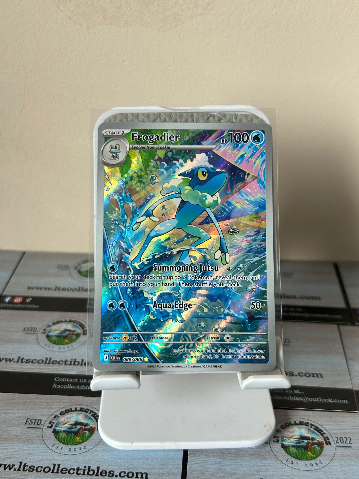 Pokémon - Frogaider (089/086) Full art
