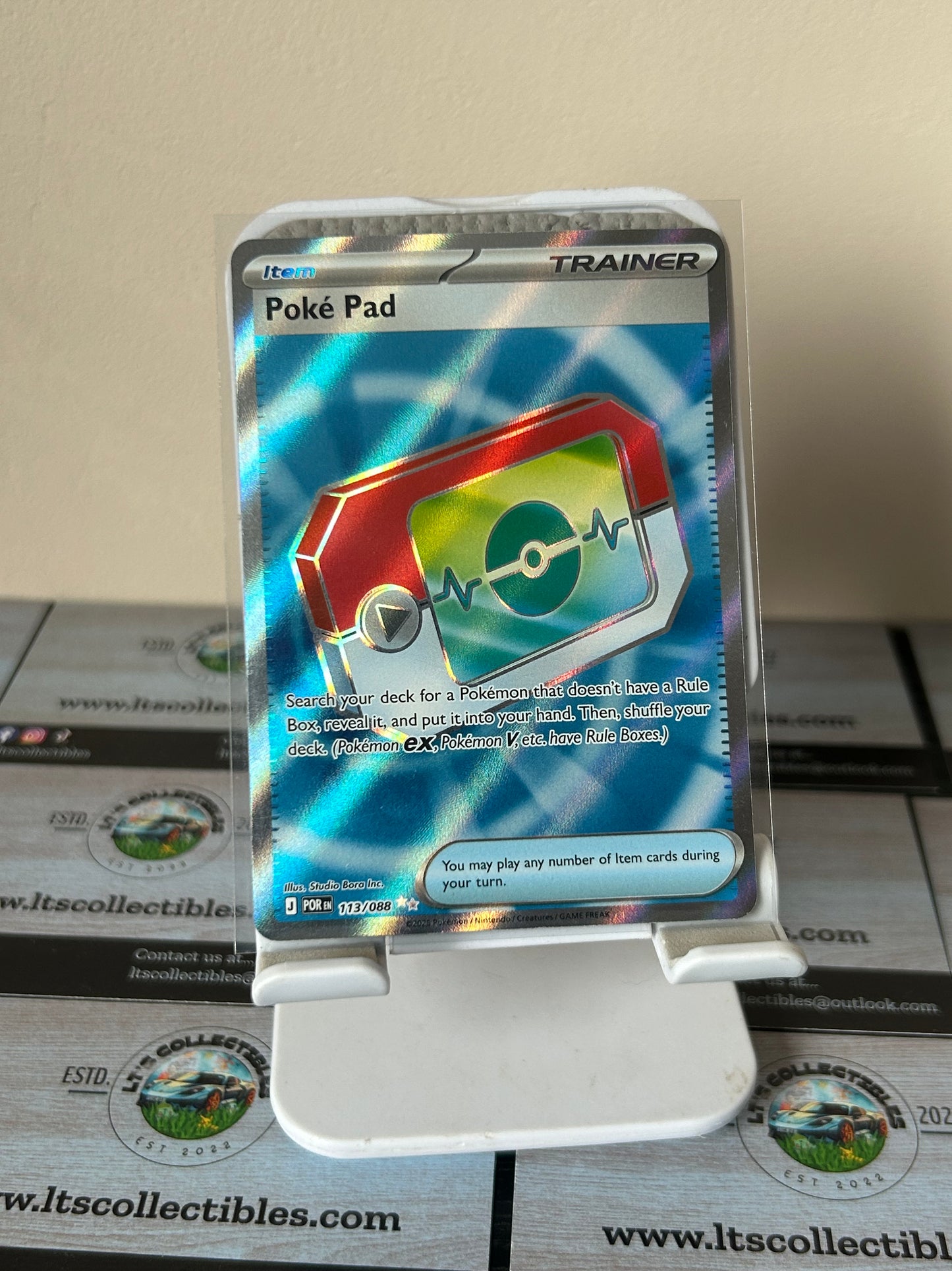 Pokémon - Poke Pad (113/088) Full art trainer