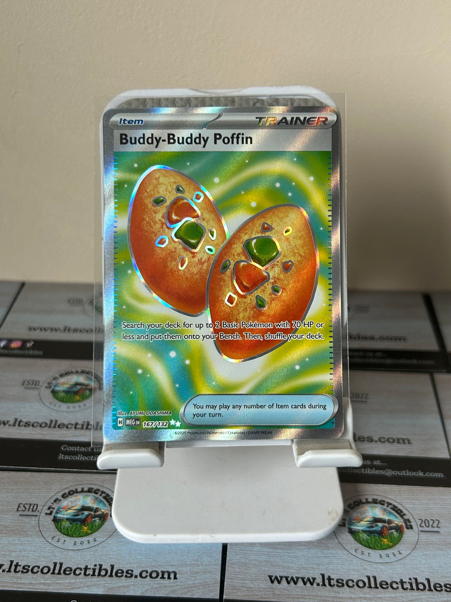 Pokémon - Buddy-Buddy Poffin (167/132) Full art trainer