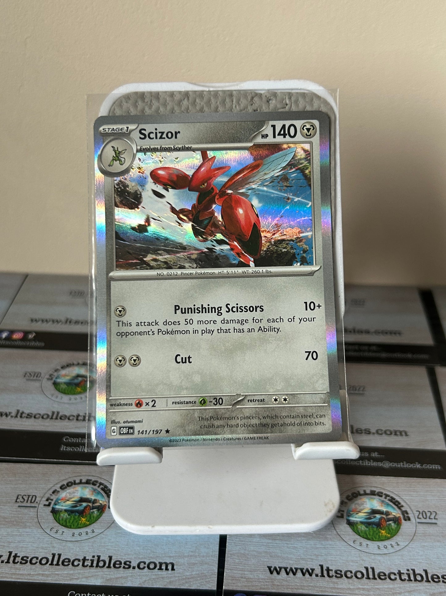 Pokémon - Scizor Holo (141/197)
