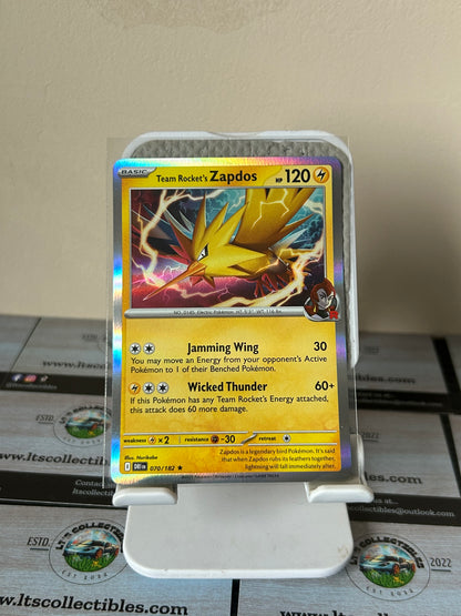 Pokémon - Team Rockets Zapdos Holo (070/182)