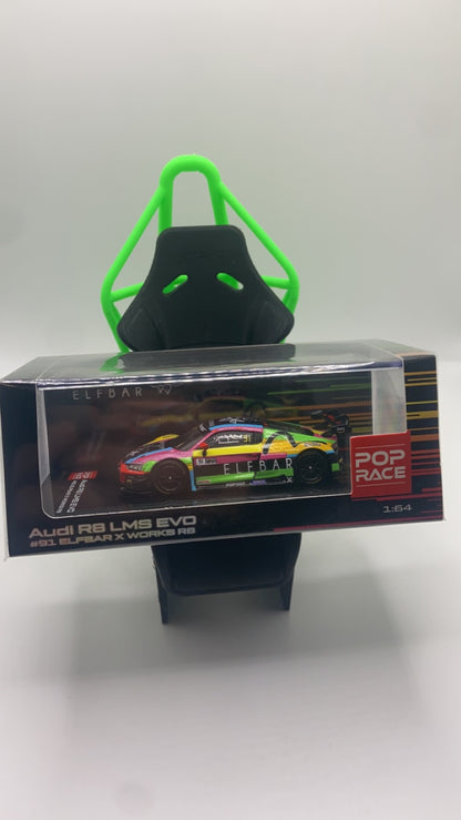 Pop Race X Elf bar Audi R8 LMS Evo