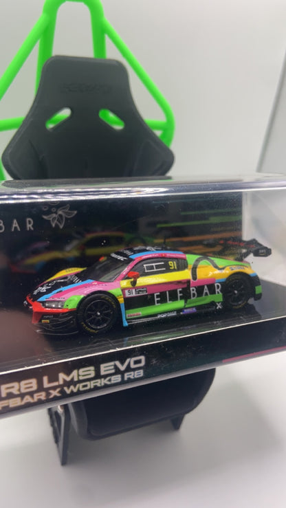 Pop Race X Elf bar Audi R8 LMS Evo