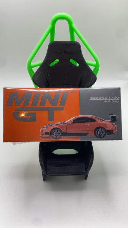 Mini GT #581 - Nissan Silvia S15 D-Max (Metallic Orange)