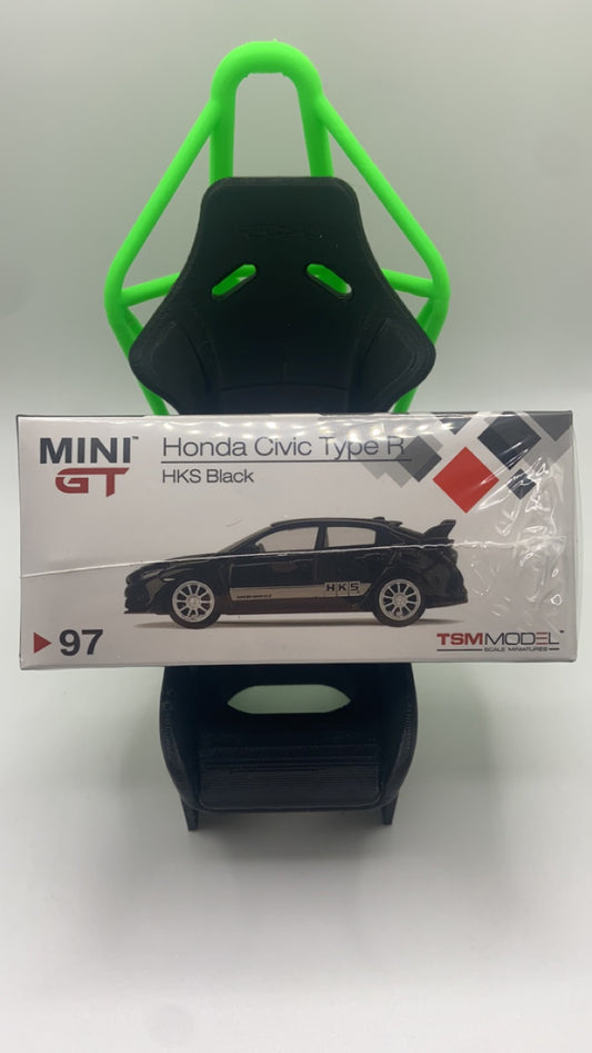 Mini GT #97 - Honda Civic Type R (HKS Black)