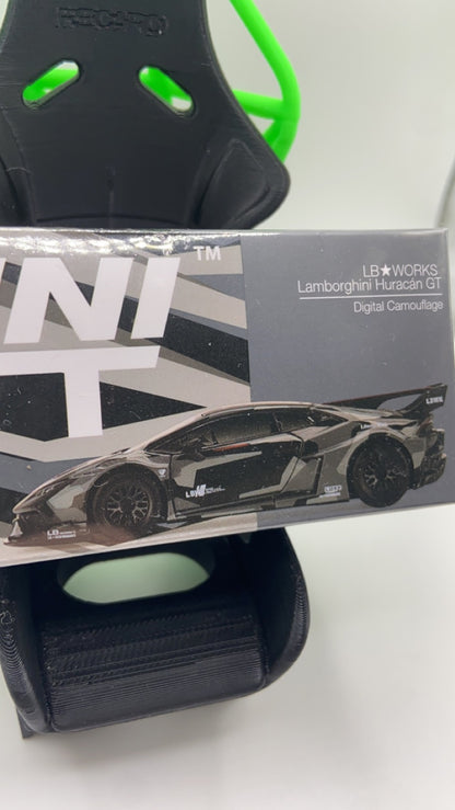 Mini GT #398 - LB WORKS Lamborghini Huracan GT (Digital Camouflage)