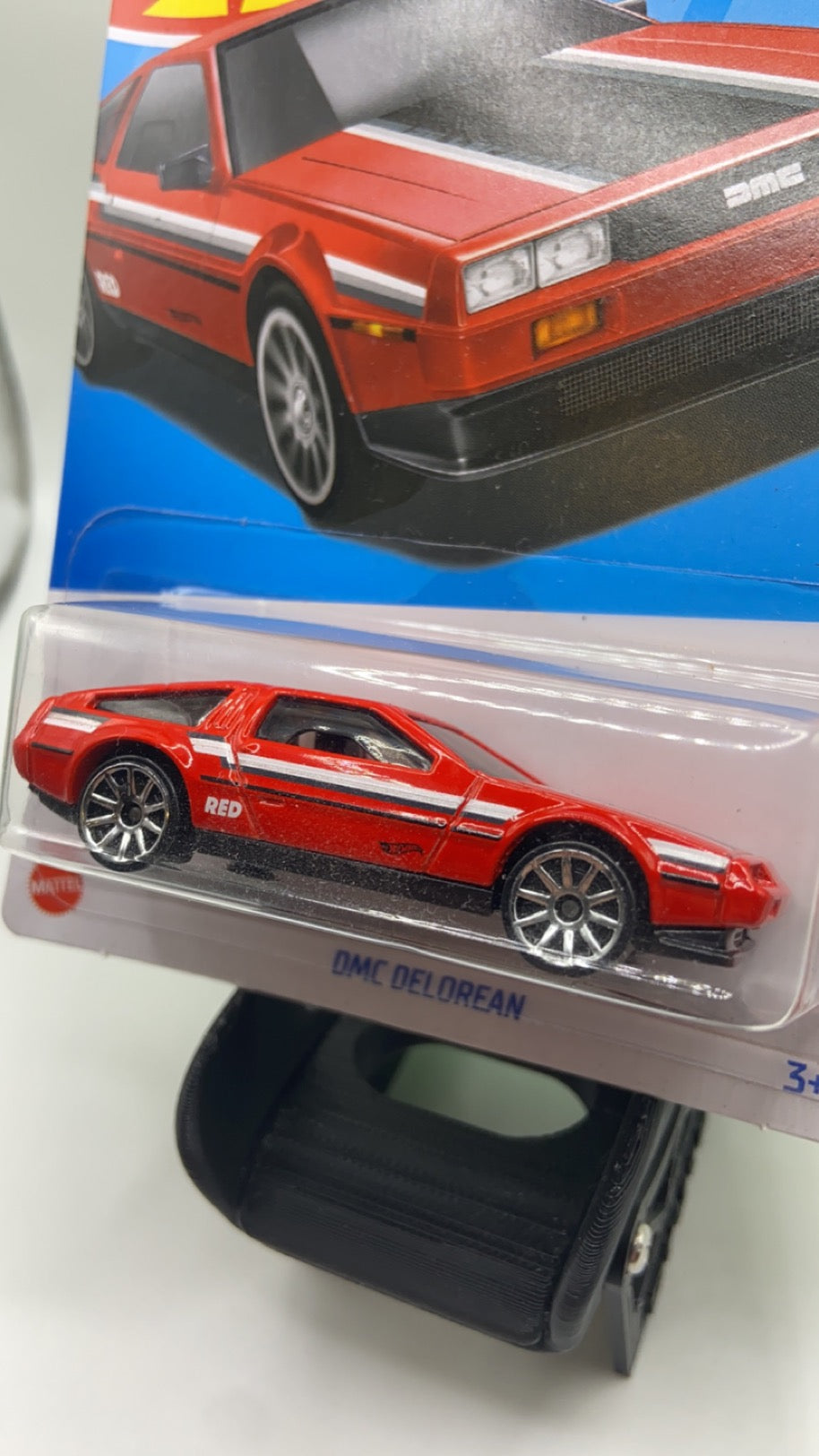 Hot Wheels Red Edition - DMC Delorean