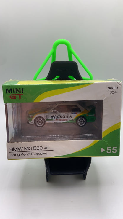 Mini GT #55 - BWM M3 E30 #6 Hong Kong exclusive