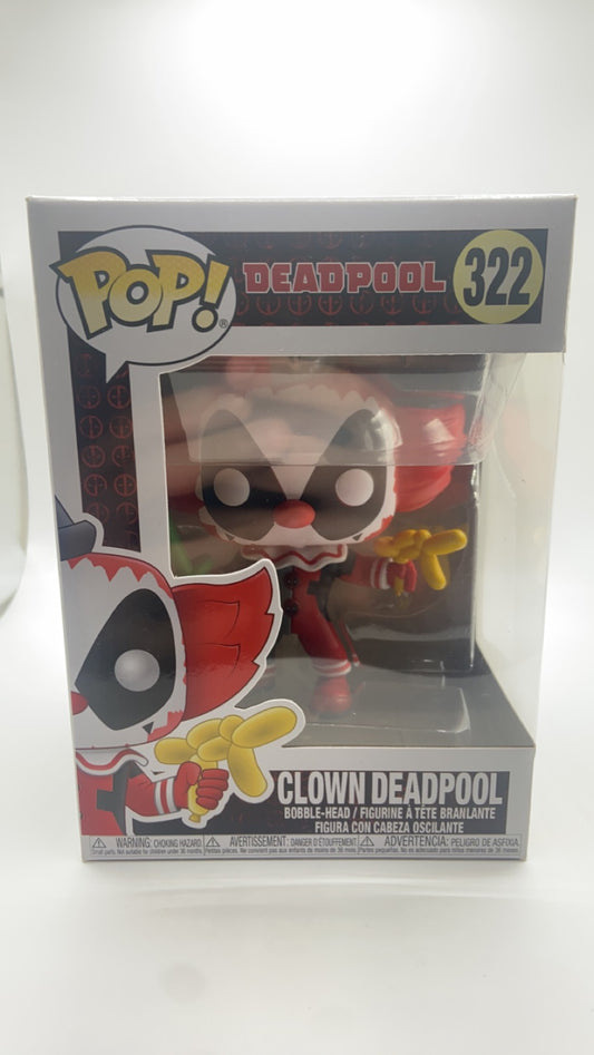 Funko POP! Marvel: Deadpool: Clown Deadpool #322