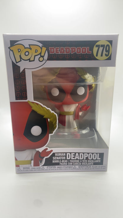 Funko POP! Marvel: Deadpool: Roman Senator Deadpool